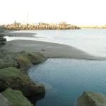 لایروبی حوضچه آبگیر کارخانه تولید آب شیرین